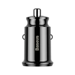  Baseus adowarka samochodowa Baseus Grain 2x USB 5V 3.1A (czarna)
