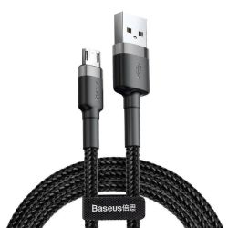  Baseus Baseus Cafule 1,5A 2 m-es USB-Micro USB kbel (szrke-fekete)