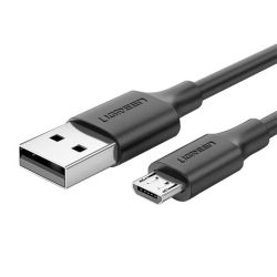  UGREEN UGREEN USB-Micro USB kbel, QC 3.0, 2,4A, 0,25m (fekete)
