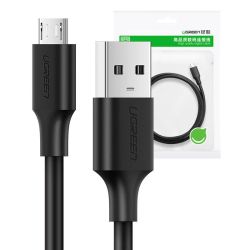  UGREEN UGREEN micro USB kbel, QC 3.0, 2.4A, 1.5m (fekete)