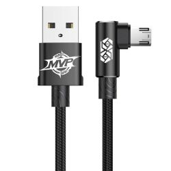  Baseus Baseus MVP USB-Micro USB ferde, knyk kbel 1,5A 2m (fekete)