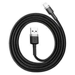  Baseus Baseus Cafule 1,5A 2 m-es Lightning USB-kbel (szrke-fekete)