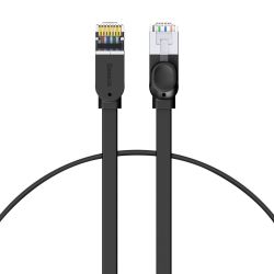  Baseus Baseus Cat 6 UTP RJ45 Ethernet kbel lapos 0,5m (fekete)