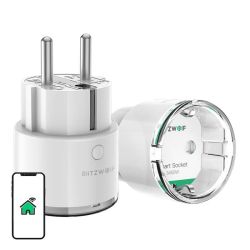  BlitzWolf Blitzwolf BW-SHP6 Pro Intelligens aljzat ,WiFi, 15A, 3450W