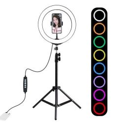  Puluz Puluz 1.1m llvny RGBW LED vilgtssal 26cm vlog / stream / okostelefon PKT3044