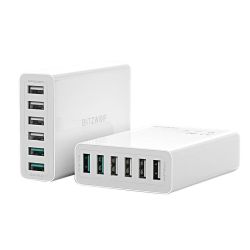  BlitzWolf Blitzwolf BW-S15 6x USB tlt, QC 3.0, 60W (fehr)
