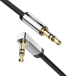  UGREEN UGREEN 3.5mm AUX mini jack lapos kbel, 2m (fekete)