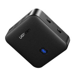  UGREEN Bluetooth 5.0 vev adapter UGREEN 3,5 mm AUX aptX (fekete)