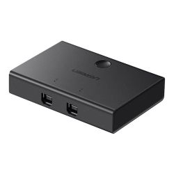  UGREEN UGREEN 30345 USB 2.0 2x1 USB KVM kapcsol (fekete)