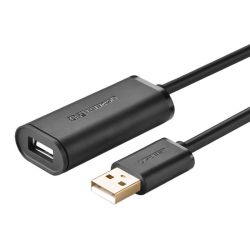  UGREEN UGREEN US121 USB 2.0 hosszabbt kbel, aktv, 10m (fekete)