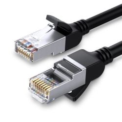  UGREEN UGREEN hlzati kbel fm csatlakozkkal, Ethernet RJ45, Cat.6, UTP, 10m (fekete)