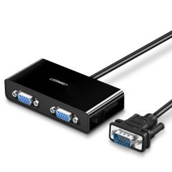  UGREEN UGREEN 40254 VGA - 2x VGA vide eloszt, 1m (fekete)