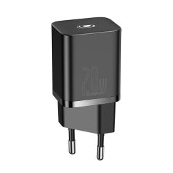  Baseus Baseus Super Si USB-C gyorstlt, 20W (fekete)