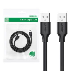  UGREEN UGREEN US102 USB-A kbel, 0,25 m (fekete)