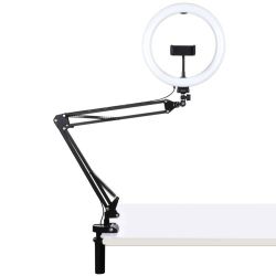  Puluz Puluz asztali llvny / llvny LED kliphez 26cm vlog / stream telefonon PKT3090B