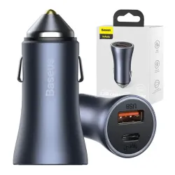 Baseus Baseus Golden Contactor Pro auts tlt, USB + USB-C, QC4.0 +, PD, SCP, 40 W (szrke)