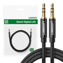  UGREEN UGREEN AV112 mini-jack 3,5 mm-es kbel, AUX, 2 m (fekete)