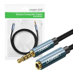  UGREEN UGREEN AV118 Audi hosszabbtkbel, AUX-csatlakoz 3,5 mm, 2 m (fekete)