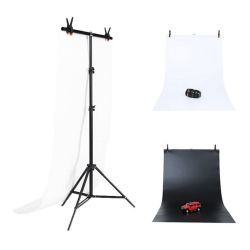  Puluz Fothttr szett/llvny Puluz 70x200cm + fothttr 2 db DCA0976
