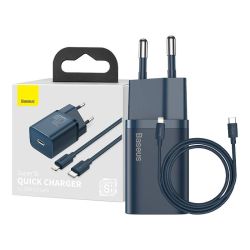  Baseus Baseus Super Si gyorstlt 1C 20W, 1 m-es USB-C-Lightning kbellel (kk)