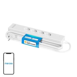  Meross Meross MSS425FHK Smart WiFi (EU) eloszt, 4 aljzat + 4x USB (HomeKit)