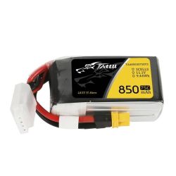  Tattu Akkumultor Tattu 850mAh 11.1V 75C 3S1P Csatlakoz XT30