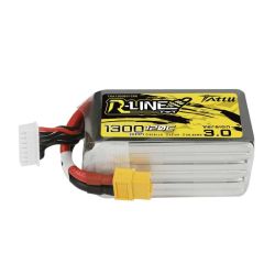 Tattu Akkumultor Tattu R-Line Version 3.0 1300mAh 22.2V 120C 6S1P XT60 1300mAh 22.2V 120C 6S1P XT60