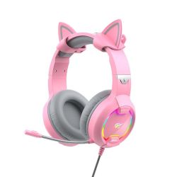  Havit Havit GAMENOTE H2233d RGB gaming fejhallgat (rzsaszn)