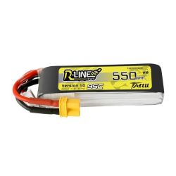  Tattu Akkumultor Tattu R-Line 550mAh 7.4V 95C 2S1P XT30