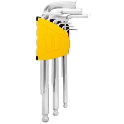  Deli Tools Deli Tools hossz imbuszkulcs kszlet EDL3088, 1.5-10mm (ezst)