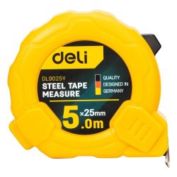  Deli Tools Deli Tools EDL9025Y mrszalag 5m / 25mm (srga)