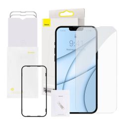  Baseus Baseus edzett vegflia 0.3mm iPhone 13 Minihez (2db)