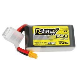  Tattu Akkumultor Tattu R-Line 650mAh 11.1V 95C 3S1P XT30