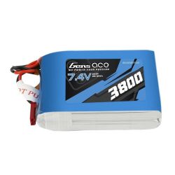  Gens ace Gens ace 3800mAh 7.4V 1C 2S1P akkumultor