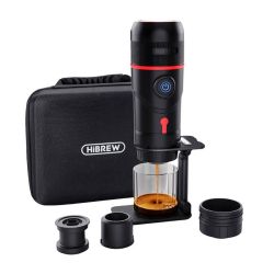  HiBREW 3 az 1-ben hordozhat kvfz 15 bar nyomssal adapterrel s tokkal 80W HiBREW H4-premium