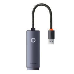  Baseus Baseus Lite Series USB-RJ45 hlzati adapter, 1000 Mbps (szrke)