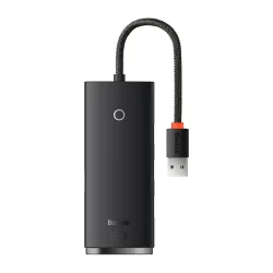  Baseus Baseus Lite Series 4 az 1-ben hub, USB - 4x USB 3.0, 25 cm (fekete)