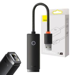  Baseus Baseus Lite sorozat USB - RJ45 hlzati adapter, 100Mbps (fekete)