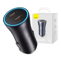  Baseus Baseus Golden Contactor Pro auts tlt, 2x USB-C, 40W (szrke)