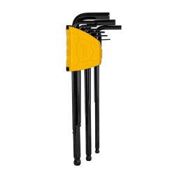  Deli Tools Deli Tools hossz imbuszkulcs-kszlet EDL232309H, 1.5-10mm, 9 db