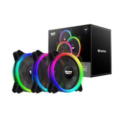  Darkflash Darkflash DR12 Pro 3in1 ARGB szmtgpes ventiltor szett, 120x120 (fekete)