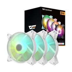  Darkflash Darkflash C6 szmtgpes ventiltor 3 az 1-ben kszlet, ARGB, 120x120 (fehr)
