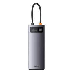  Baseus Baseus Metal Gleam Series 7 az 1-ben hub, USB-C - 3x USB 3.0 + HDMI + USB-C PD + VGA + Ethernet RJ45