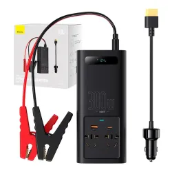  Baseus Baseus auts inverter 300W, 220V, CN / EU (fekete)