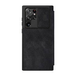  Nillkin Etui Nillkin Qin Leather Pro do SAMSUNG S22 Ultra (czarne)