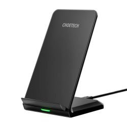  Choetech Choetech 10W-os induktv vezetk nlkli tlt blcsvel (fekete)