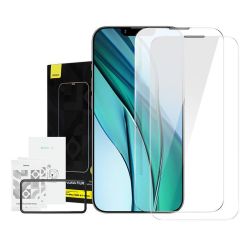  Baseus Baseus Crystal iPhone 14 Plus/13 Pro Max Edzett vegflia porll bevonattal, 0,3 mm (2 db)