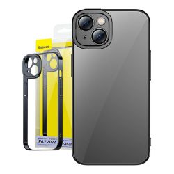  Baseus Baseus Glitter iPhone 14 Plus tltsz tok s vegflia (fekete)