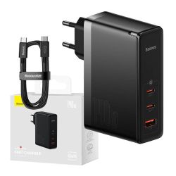  Baseus Baseus GaN5 Pro Gyorstlt, 2C+U 140W (fekete)