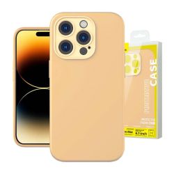  Baseus Baseus Liquid Silica iPhone 14 Pro Max Tok, vegflia s tisztt kszlet (srga)